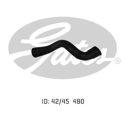 Gates Curved Radiator Hose For Ford Australia Fairlane ZL RWD Sedan 4.1L Petrol Engine