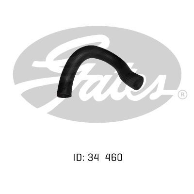 Gates Curved Radiator Hose For Mitsubishi Sigma RWD Sedan 1.6L Petrol Engine