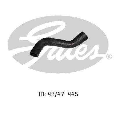 Gates Curved Radiator Hose For Ford Australia Cortina TE,TF RWD Wagon 3.3L Petrol Engine