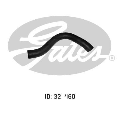Gates Curved Radiator Hose For Holden Commodore VC RWD Sedan 2.8L Petrol Engine