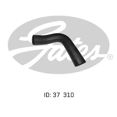 Gates Curved Radiator Hose For Mazda 626 RWD Sedan 2.0L Petrol Engine