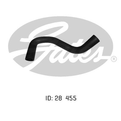  Gates Curved Radiator Hose (Hose Length 455mm) - 05-0344