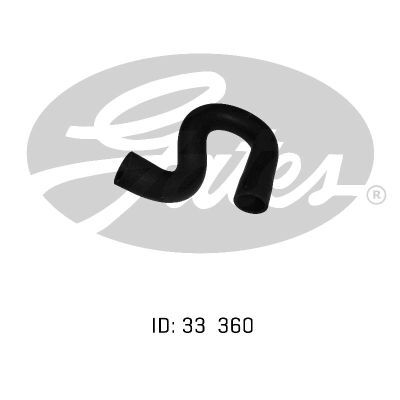 Gates Radiator Hose Upper Lower For Holden Camira JB, JD 18JC 1.8L Petrol