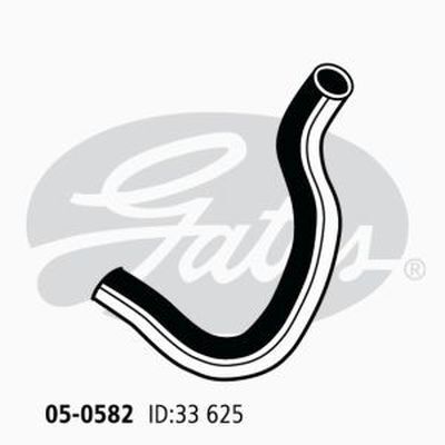 Gates Curved Radiator Hose For Mitsubishi L200 Express AWD Ute 2.0L Petrol Engine