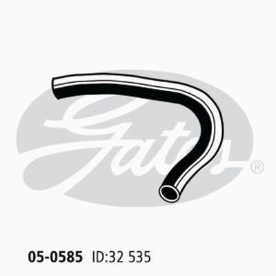  Gates Curved Radiator Hose For Mitsubishi Express AWD Van 1.8L Petrol Engine