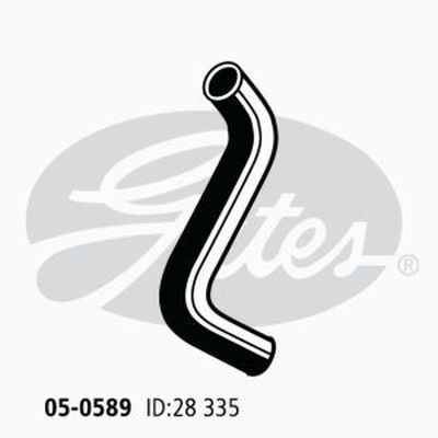 Gates Curved Radiator Hose For Holden Astra FWD Hatchback 1.6L Petrol Engine