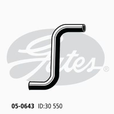 Gates Radiator Hose Upper Lower For Toyota Camry SV20 1.8L 1S, 1S-I, 1S-L