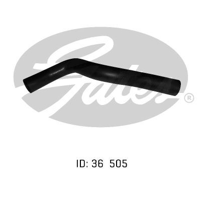 Gates Curved Radiator Hose For Ford Australia Maverick Off-Road 4.2L Diesel