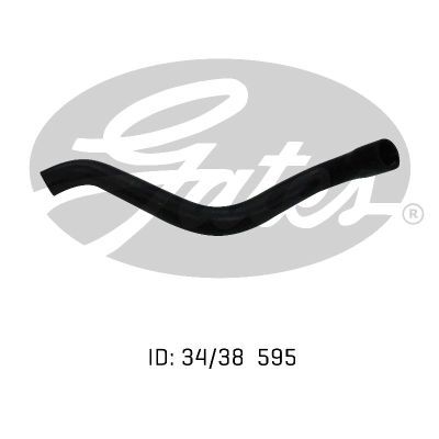 Gates Curved Radiator Hose For Nissan Pulsar FWD Sedan 1.6L Petrol Engine