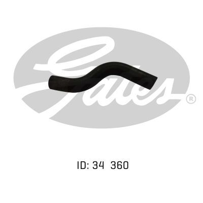 Gates Curved Radiator Hose For Mitsubishi Pajero Off-Road 3.0L Petrol Engine