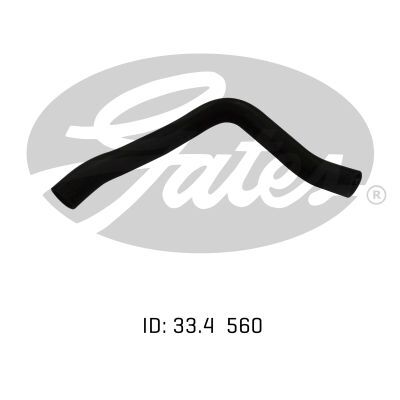 Gates Curved Radiator Hose For Mitsubishi Pajero Off-Road 3.0L Petrol Engine