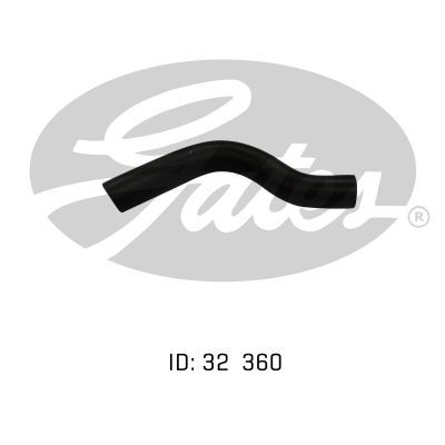 Gates Curved Radiator Hose For Mitsubishi Galant AWD Sedan 2.0L Petrol Engine