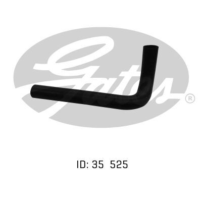 Gates Curved Radiator Hose For Ford Australia Courier RWD Platform/Chassis 2.2L Diesel