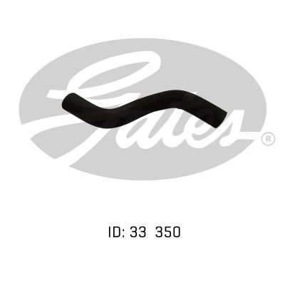 Gates Curved Radiator Hose For Ford Australia Capri V8 FWD Convertible 1.6L Petrol Engine