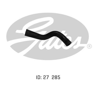  Gates Curved Radiator Hose For Mazda 121 FWD Sedan 1.5L Petrol Engine