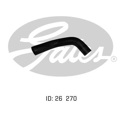 Gates Curved Radiator Hose For Ford Australia Festiva FWD Hatchback 1.3L Petrol Engine