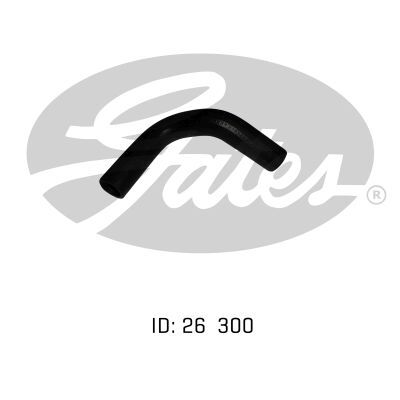 Gates Curved Radiator Hose For Ford Australia Festiva FWD Hatchback 1.3L Petrol Engine