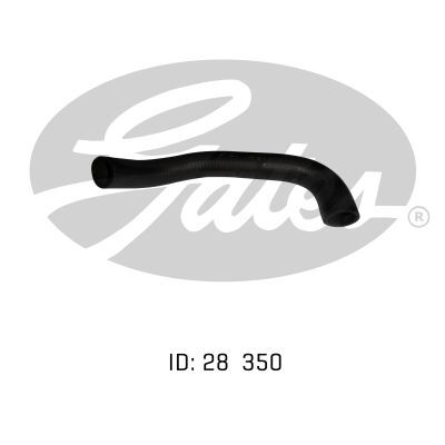 Gates Curved Radiator Hose For Ford Australia Festiva FWD Hatchback 1.3L Petrol Engine