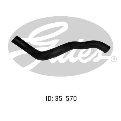 Gates Curved Radiator Hose For Mitsubishi Galant FWD Hatchback 2.0L Petrol Engine
