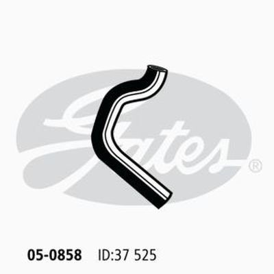 Gates Radiator Hose Upper Lower For Toyota Land Cruiser BJ74RV 3.4L 3B, 13B-T