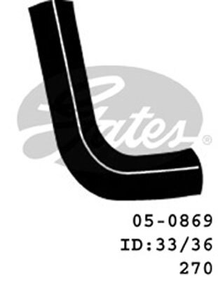Gates Radiator Hose Upper Lower For Toyota 4 Runner LN61, LN130 2.8L 3L