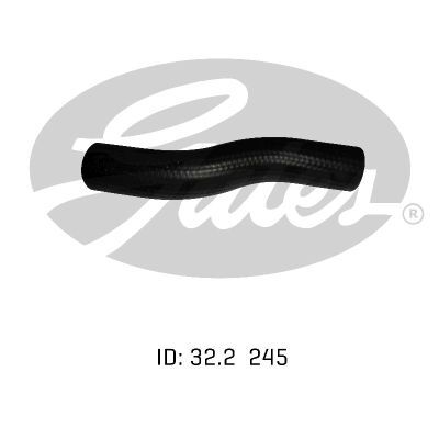 Gates Radiator Hose Lower For Toyota Hilux RN85, RN90 RN110, RN105, RN106 2.4L
