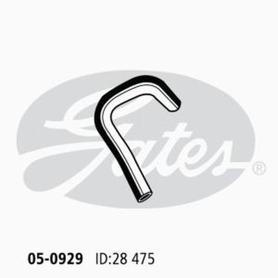 Gates Radiator Hose Upper Lower For Mazda 323 Astina BP BG8S, BG8P 1.8L