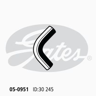 Gates Radiator Hose Upper Lower For Ford Telstar AX KL-ZE 2.5L Petrol