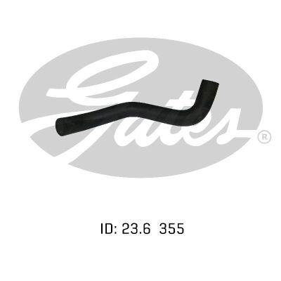 Gates Radiator Hose Upper Lower For Daihatsu Charade G11,G30 1.0L CB20,CB22,CB23