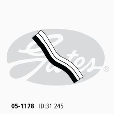 Gates Radiator Hose Upper Lower For Holden Jackaroo UBS55 2.8L Diesel 4JB1-T 