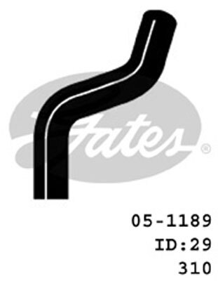 Gates Radiator Hose Upper Lower For Mazda 323 Astina BG6S, BG8S 1.6L/1.8L B6, BP