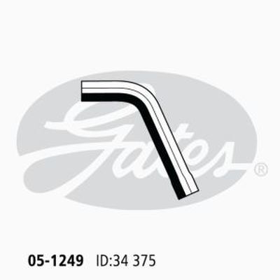 Gates Radiator Hose - Upper For Nissan Terrano LBYD21 TD27T 2.7L Diesel 