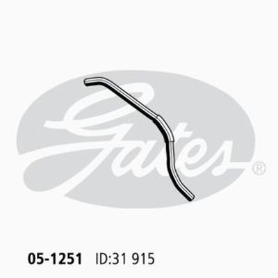 Gates Radiator Hose Upper Lower For Honda Accord CE, ED 2.2L F22B1, F22B3