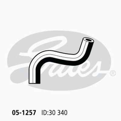 Gates Radiator Hose Upper Lower For Honda Accord CB, CC F22A6 2.2L Wagon