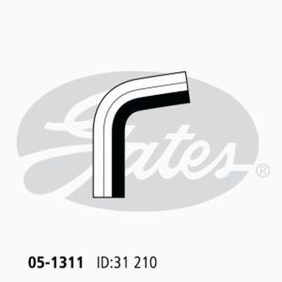 Gates Radiator Hose Upper Lower For Daihatsu Feroza F300, F310 1.6L HD-E