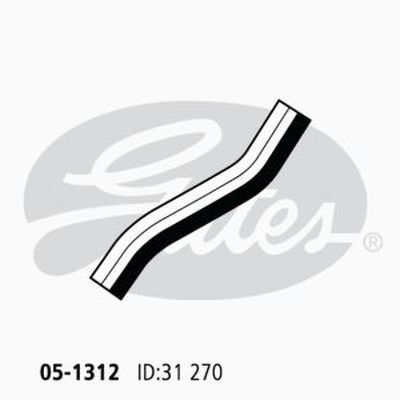 Gates Radiator Hose Upper Lower For Daihatsu Feroza F300, F310 1.6L Petrol HD-E
