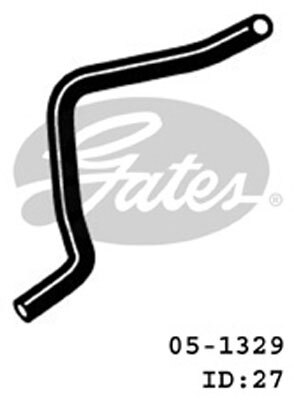 Gates Radiator Hose Upper Lower For Honda Civic EG, EH, EJ, EK 1.5L/1.6L D16A8