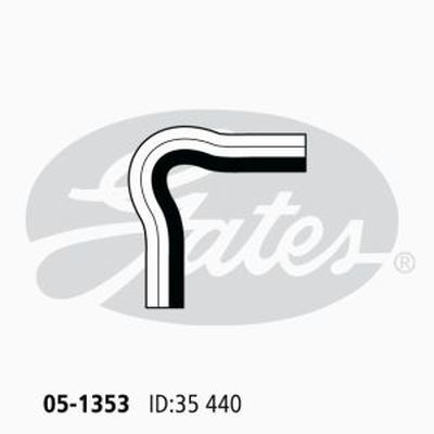 Gates Radiator Hose Upper Lower - 05-1353