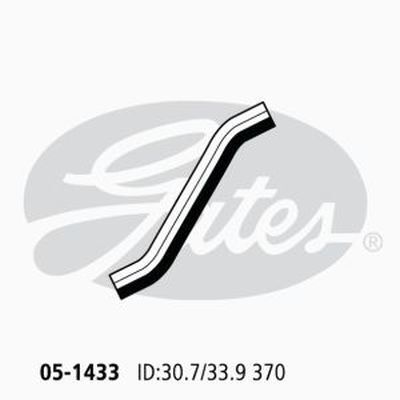 Gates Curved Radiator Hose For Holden Calais V6 VX RWD Sedan 3.8L Petrol Engine
