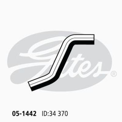 Gates Curved Radiator Hose For Hyundai Sonata 16V FWD Sedan 2.0L Petrol Engine