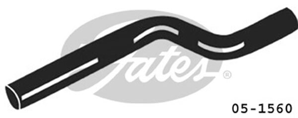 Gates Radiator Hose For Toyota Corona ST190 2.0L 3S-FE, ST191 1.8L 4S-FE