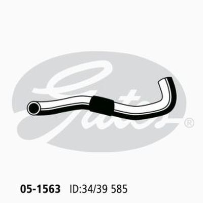 Gates Radiator Hose Upper Lower For Nissan Terrano WD21 TD27T 2.7L Diesel