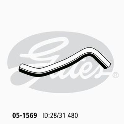 Gates Radiator Hose Upper Lower - 05-1569