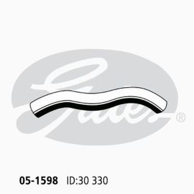 Gates Radiator Hose Upper Lower For Holden Rodeo TF TFR30 C22NE 2.2L Petrol