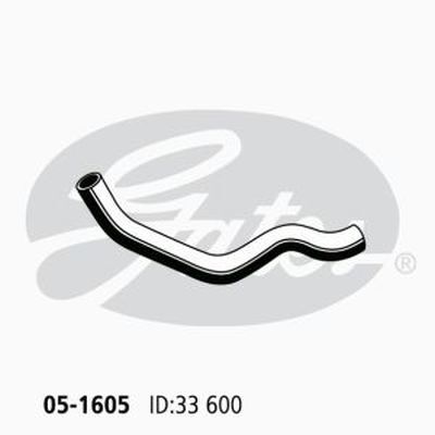 Gates Radiator Hose Upper Lower For Toyota Hiace SBV RCH12, RCH22 2RZ-E 2.4L