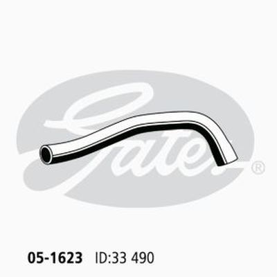 Gates Radiator Hose For Nissan Skyline R33, R32 2.0L/2.5L/2.6L, R31 2.0L