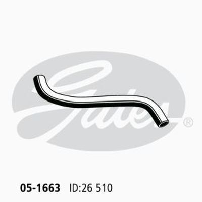 Gates Radiator Hose Upper Lower - 05-1663