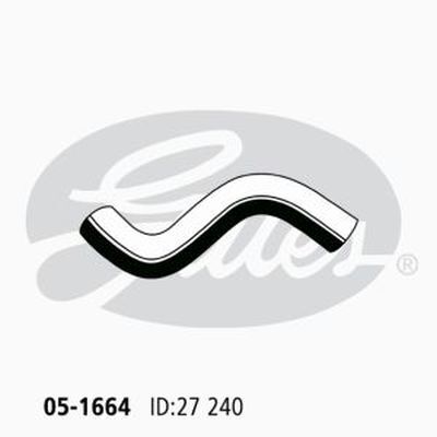 Gates Radiator Hose Upper Lower - 05-1664