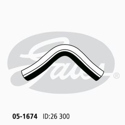 Gates Radiator Hose Upper Lower - 05-1674