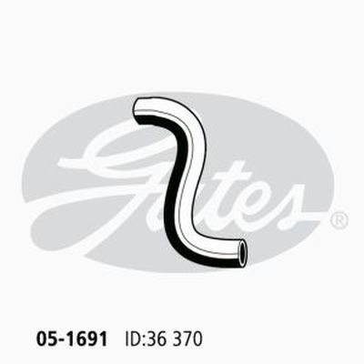 Gates Radiator Hose For Toyota Hilux Surf KZN, KZN130 3.0L 1KZ-T, 1KZ-TE